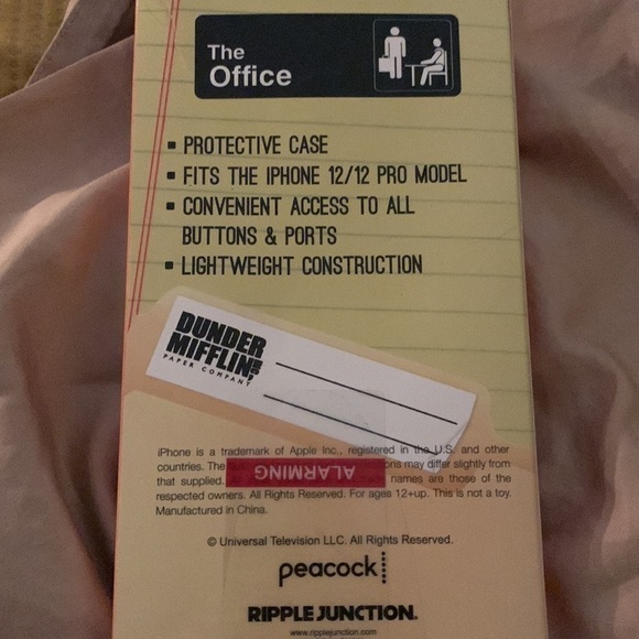 iPhone 12/12 Pro The Office That's What She Said Case NIB - Picture 3 of 3